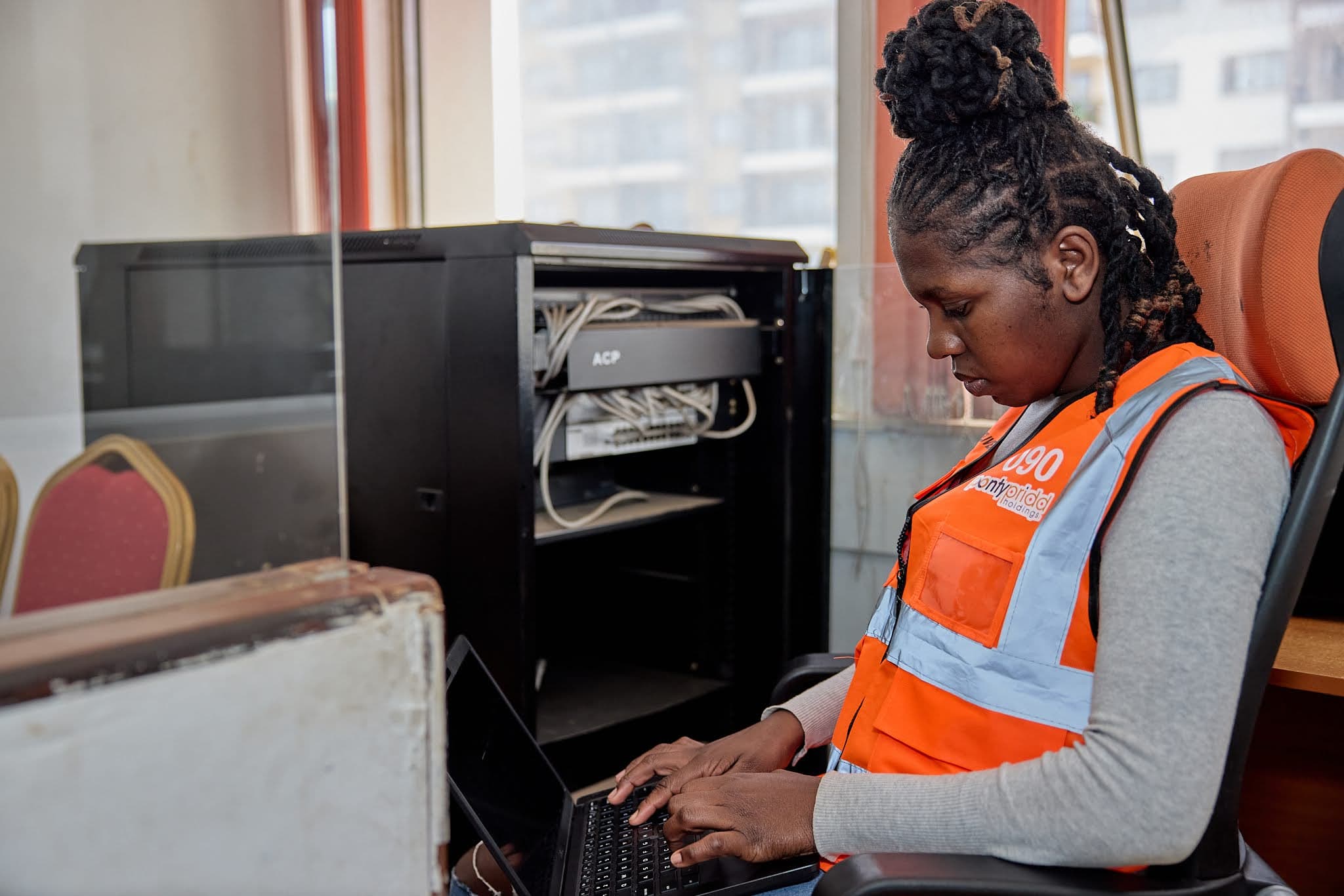 Ann Mukami Mumbi – BSc. in Information Technology she delivers